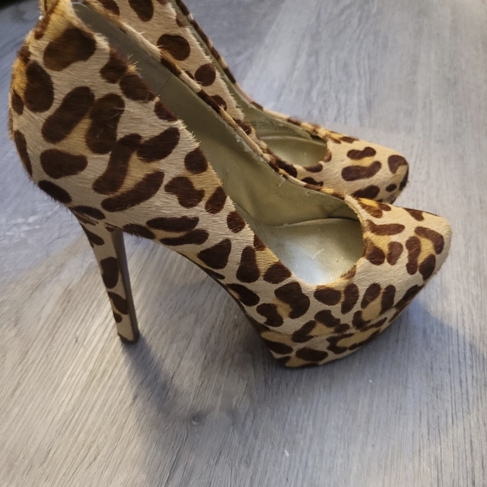 Leopard Print High Heels